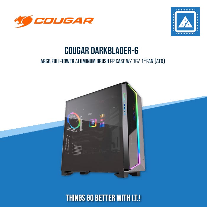 COUGAR DARK BLADER-G RGB FULLTOWER TEMPERED GLASS COUGAR DARK BLADER-G RGB FULLTOWER TEMPERED GLASS
